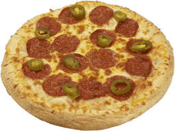 بيتزا بيبروني مع الهلابينو 