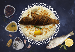 وجبة هامور عربي  مقلي