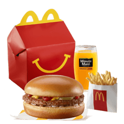 Happy Meal Beefburger With Fries