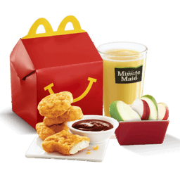 Happy Meal Nuggets With Apple