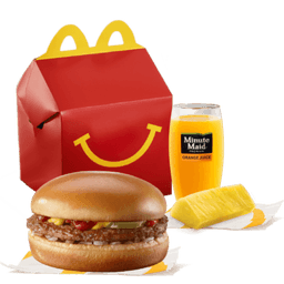 Happy Meal Beefburger With Pineapple
