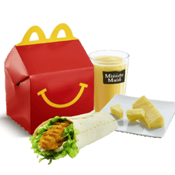 Happy Meal Wrap With Pineapple