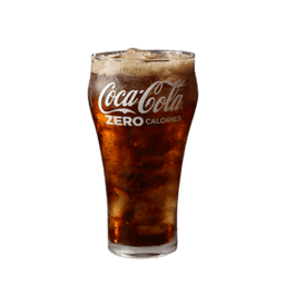 Medium Coke Zero    0 Cal.