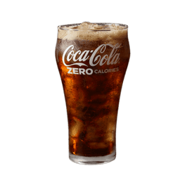 Large Coke Zero    0 Cal.