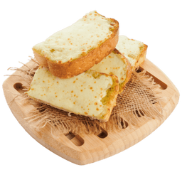 خبز بالثوم والجبنة (4 قطع)