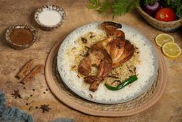 دجاج مظبي مع الرز - مع رز حضرمي