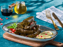 Vine Leaves With Oil