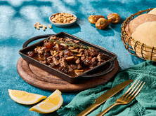 Beef Ras Asfour With Date Sauce