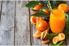 عصير برتقال طازج