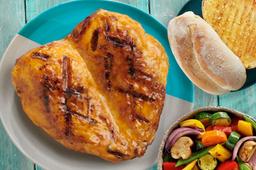 دجاج باترفلاي + ٢ طبق جانبي عادي - تشيكن باترفلاي مع طلبين جانبين