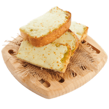 خبز بالثوم والجبنة (4 قطع)